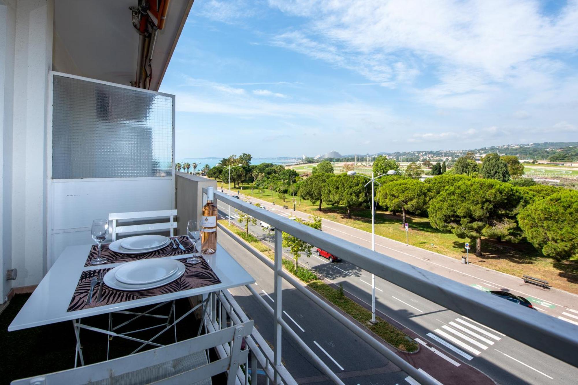 Appartement Vue Mer Cagnes-sur-Mer Extérieur photo
