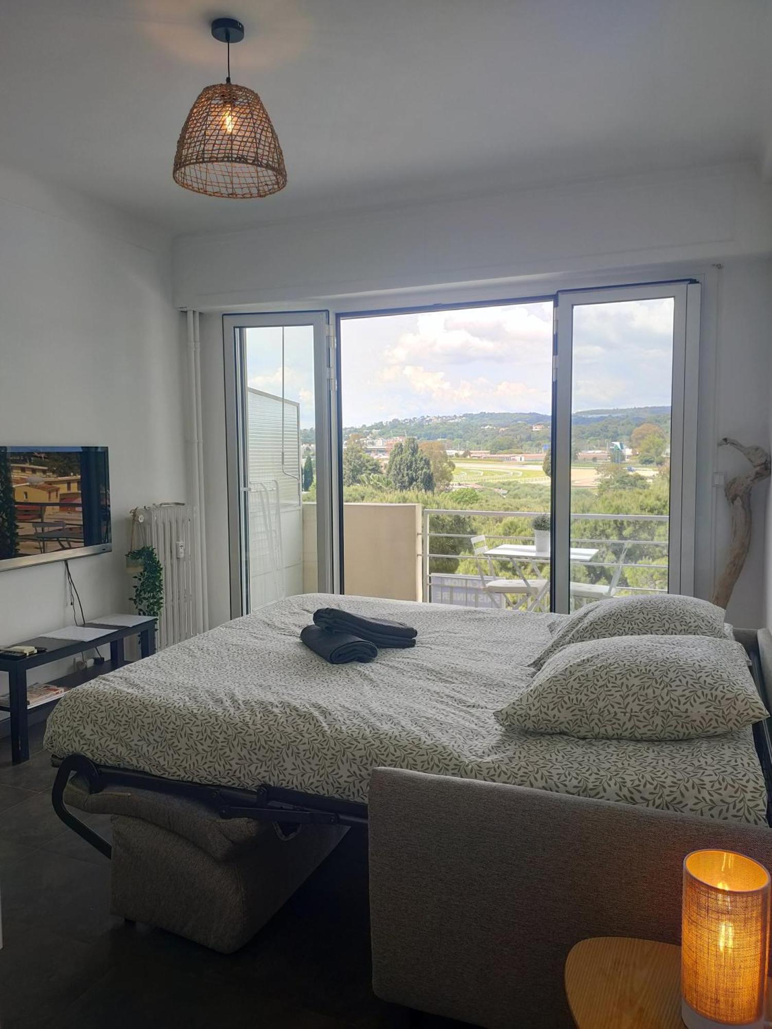 Appartement Vue Mer Cagnes-sur-Mer Extérieur photo
